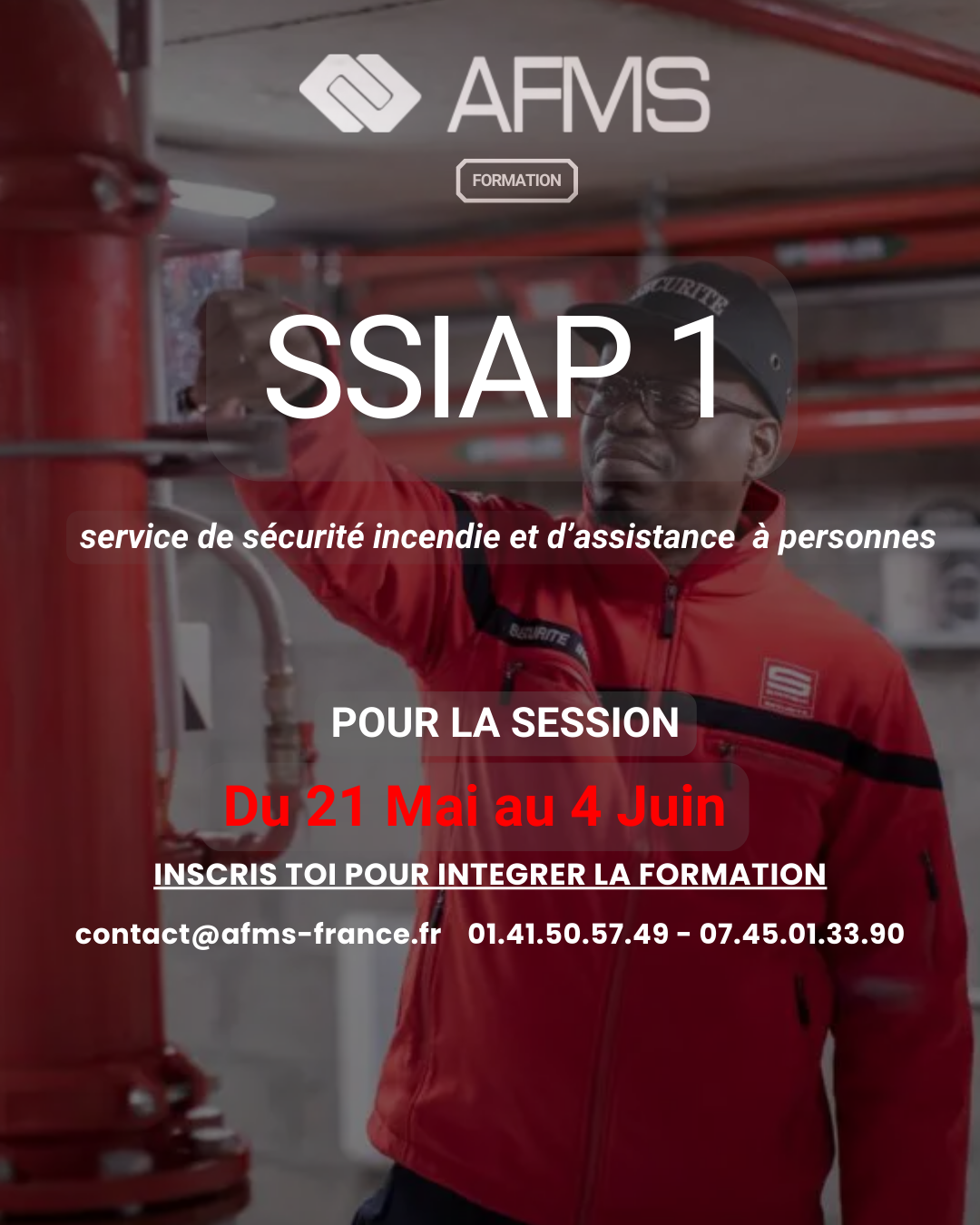 Prochaine formation SSIAP 1 – Inscrivez-vous vite !